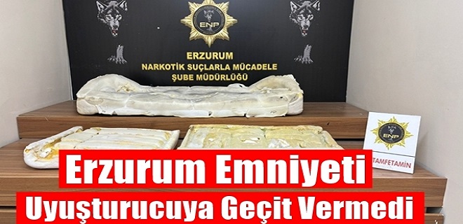 Erzurum Narkotiğinden Uyuşturucu Operasyonu