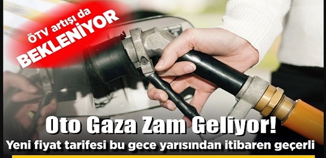 Oto Gaza Zam Geliyor