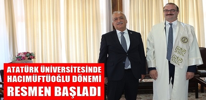 Atatürk Üniversitesinde Hacımüftüoğlu Dönemi