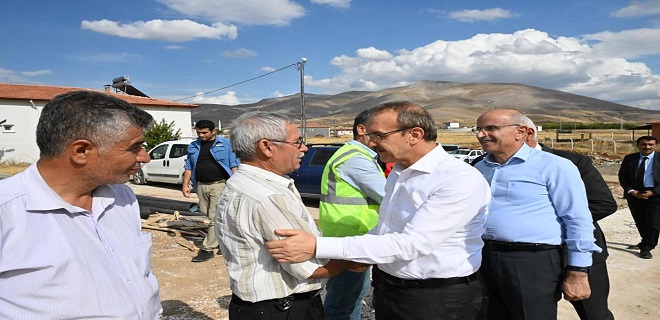 Vali Seddar Yavuz Doğanşehir İlçemizde Bir Dizi İnceleme ve Temaslarda Bulundu.