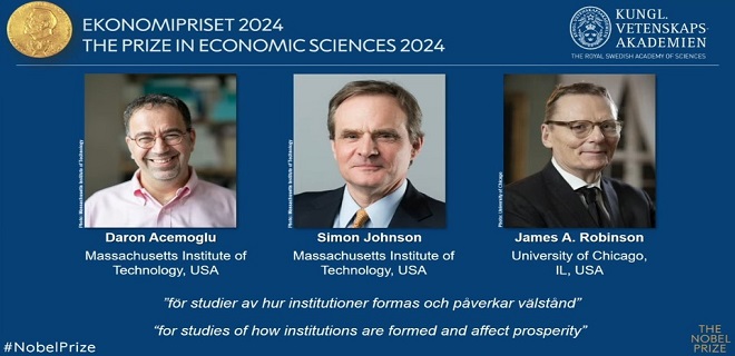 YENİLEME - Ekonomi Nobeli'ni Daron Acemoğlu, Simon Johnson ve James A. Robinson kazandı