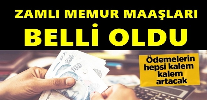 Memur Maaş Zamları Netleşti
