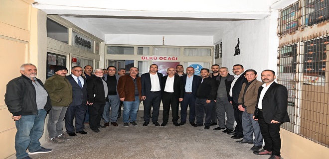 Arapgir İlçesini Ziyaret Eden Başkan Er,