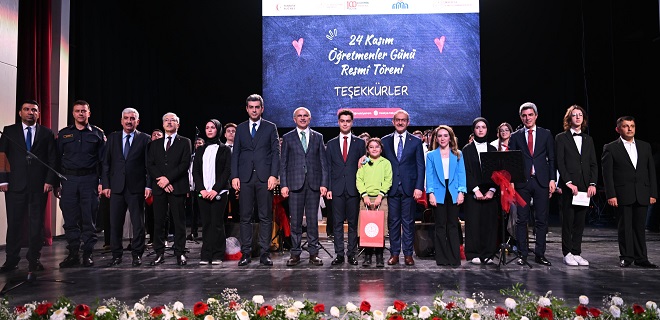 “24 Kasım Öğretmenler Günü” Kutlama Programı Düzenlendi