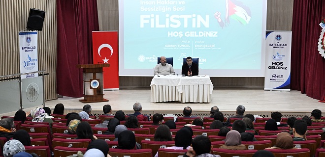 Filistin’in Sessiz Çığlığı Battalgazi’de Yankılandı