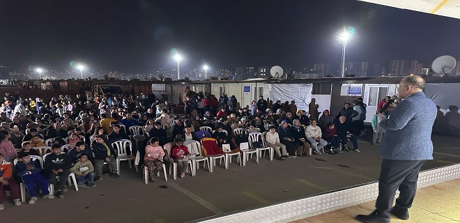 Konteyner kentte Ramazan coşkusu