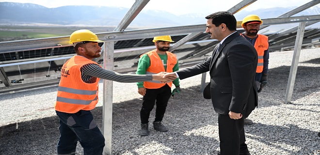 970 kW Gücündeki GES’te Sona Yaklaşıldı