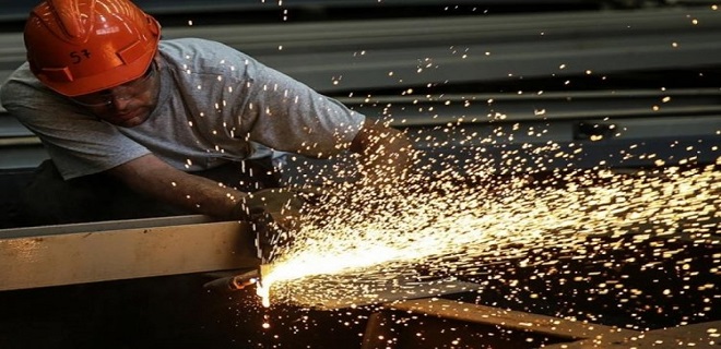 Sanayi üretimi yıllık yüzde 1,9 azaldı
