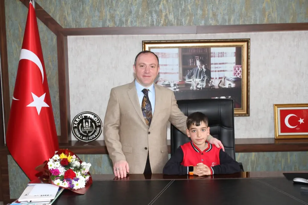  Erzurum İl Millî Eğitim Müdürü Yıldız'dan 23 Nisan Mesajı