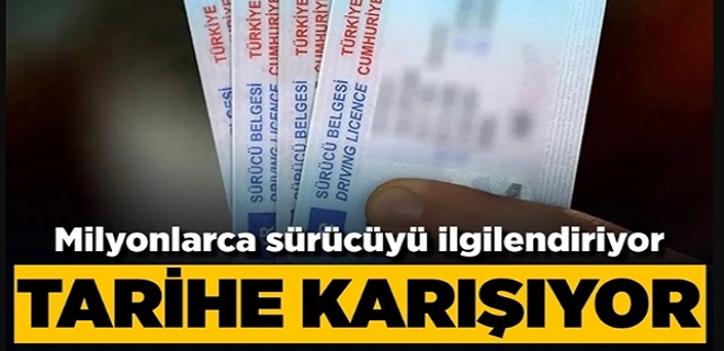Sürücü belgeleri kimlik kartına entegre oluyor