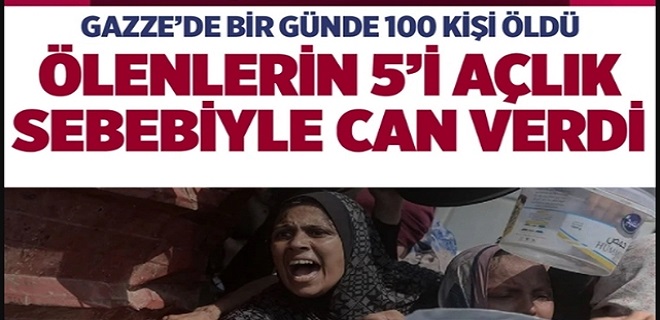 Gazze'de soykırım devam ediyor