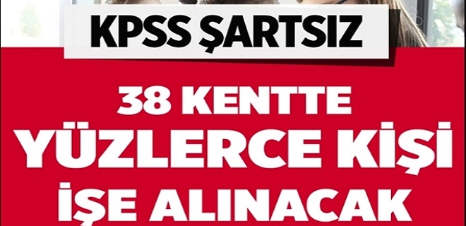 İş arayanlara müjdeli haber