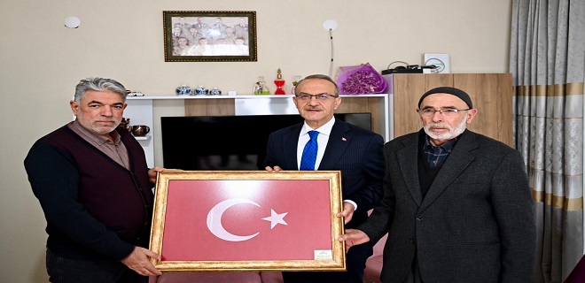 Vali Seddar Yavuz’un Şehit Aileleri Ziyareti