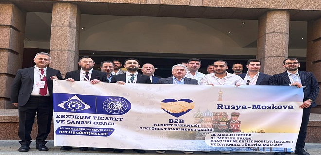 ETSO’nun Küresel Ticaret Seferberliği Rusya’da İki Ayrı Grupla Devam Ediyor