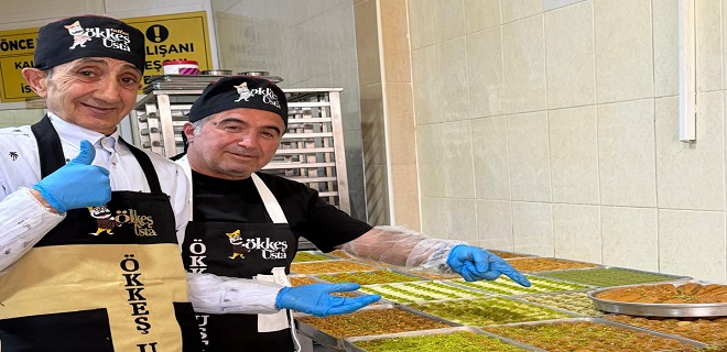 Tatlıcıların bayram yoğunluğu başladı