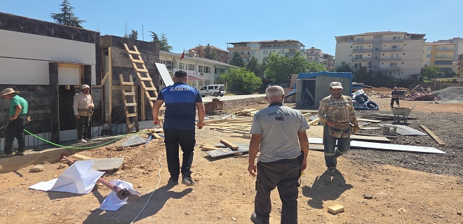 YSK  Gününoe Battalgazi Zabıtası Sahadaydı