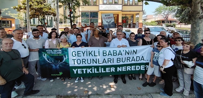 Meslek Örgütlerinden Kızıl Geyik Avı İhalesine Ortak Tepki