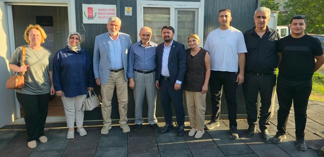 Anahtar Parti Heyetinden Anadolu Basın Birliği’ne Ziyaret