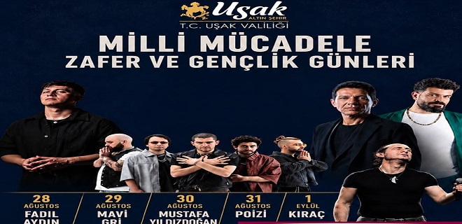 Milli Mücadele, Zafer ve Gençlik Günleri Uşak’ta Coşkuyla Kutlanacak