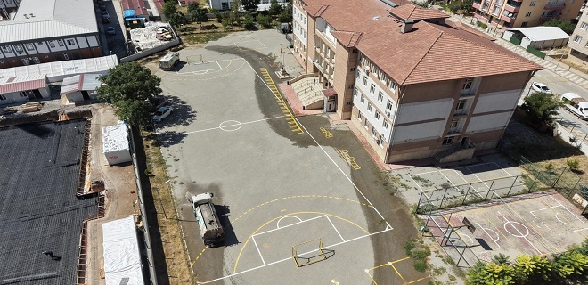 Okulları Yeni Eğitim Dönemine Hazırladı