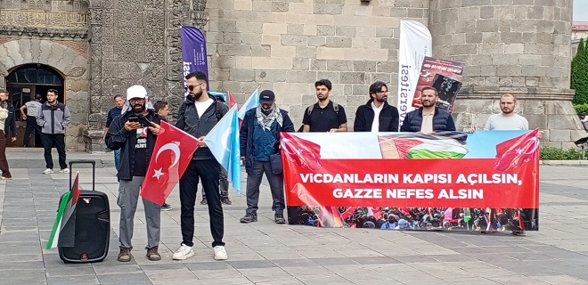 Gazze İçin Sessiz Yürüyüş 149. Haftasında