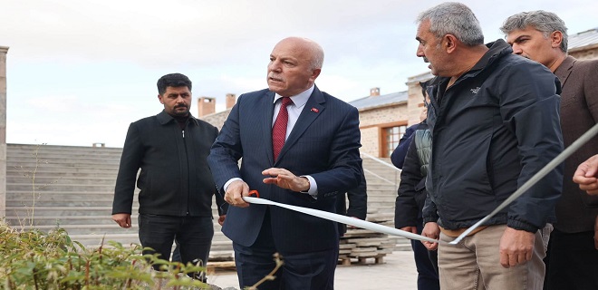 Sekmen, saha çalışmalarını yerinde inceledi