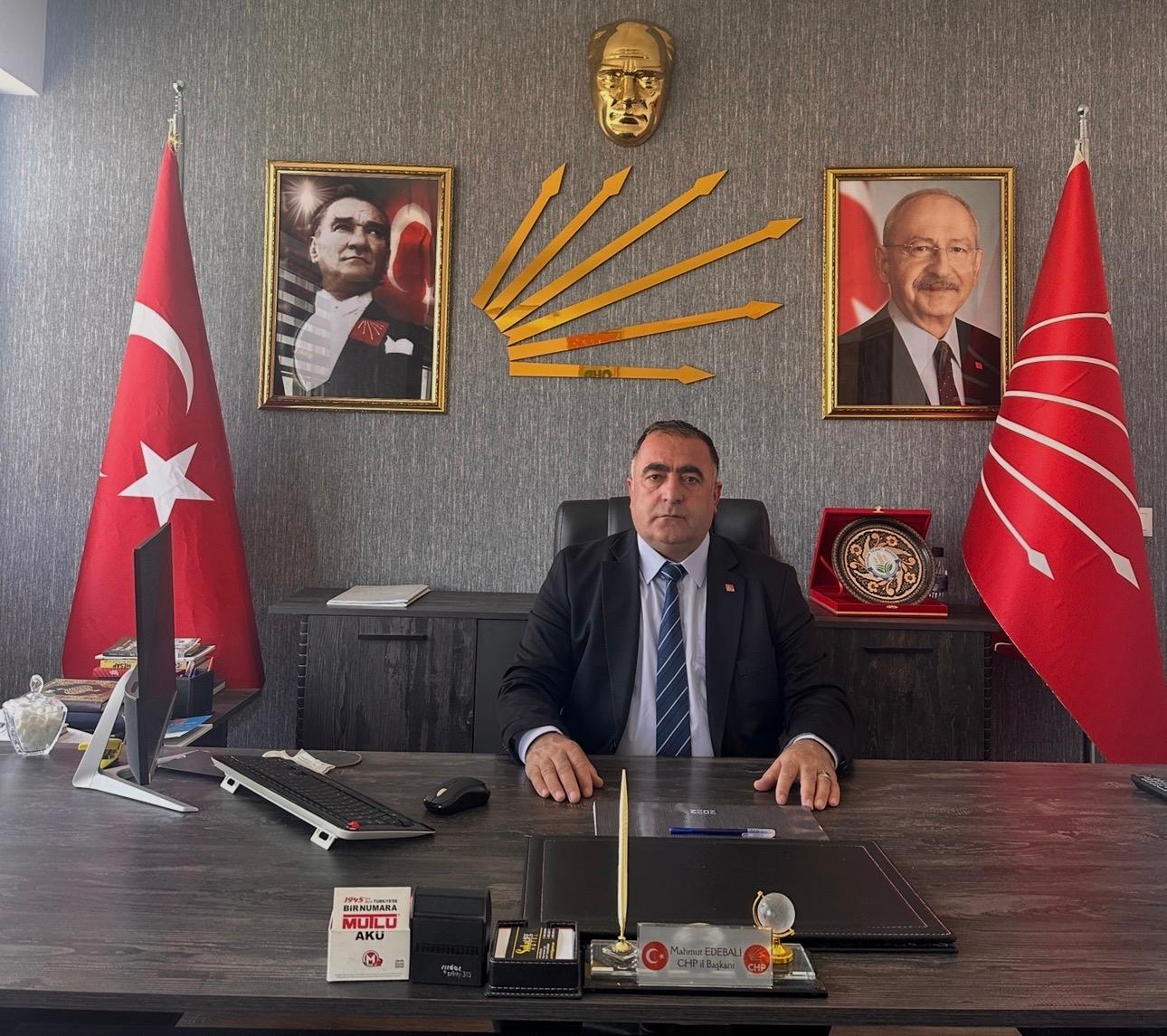 Edebali’den Taziye Mesajı