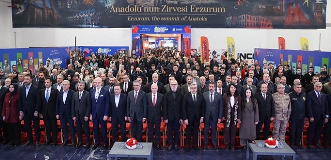8. Doğu Anadolu Erzurum Kitap Fuarı açıldı