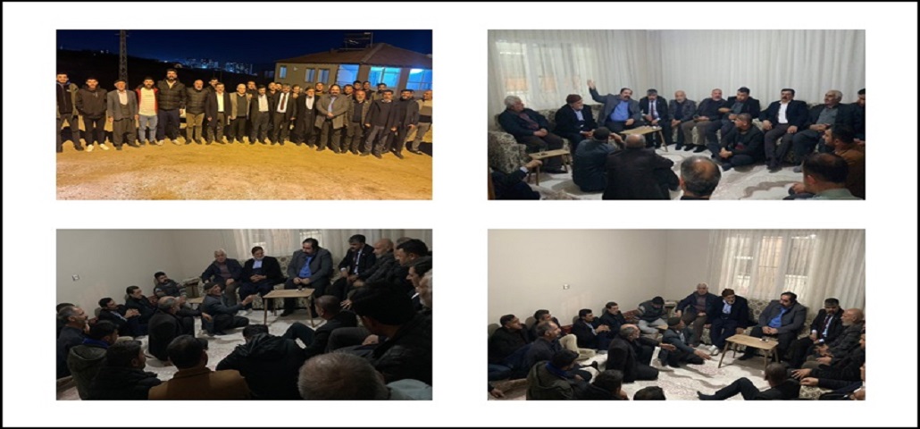 Başkan Karakuş çamurlu mahallesi sakinleri ile bir araya geldi