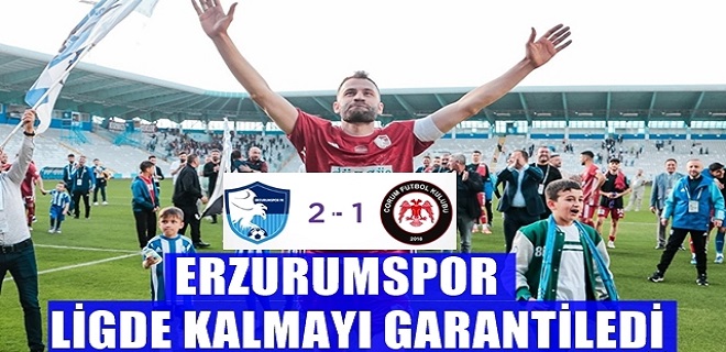 Erzurumspor Evinde 3 Puanı Kaptı