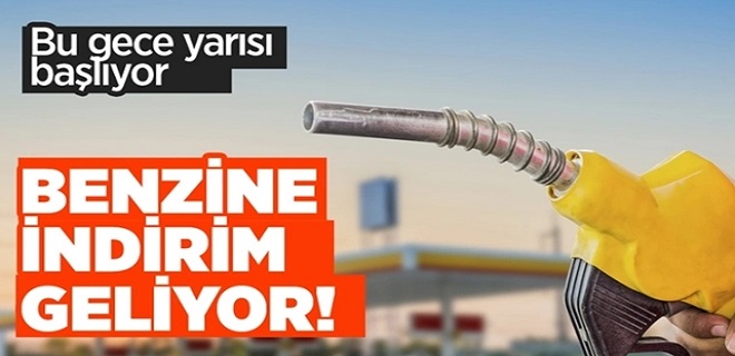 Benzine İndirim Geliyor